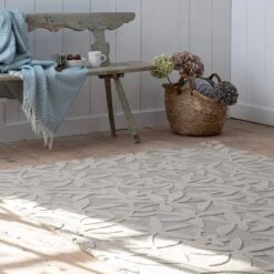 Laura Ashley Cleavers Natural 200x280cm Rug