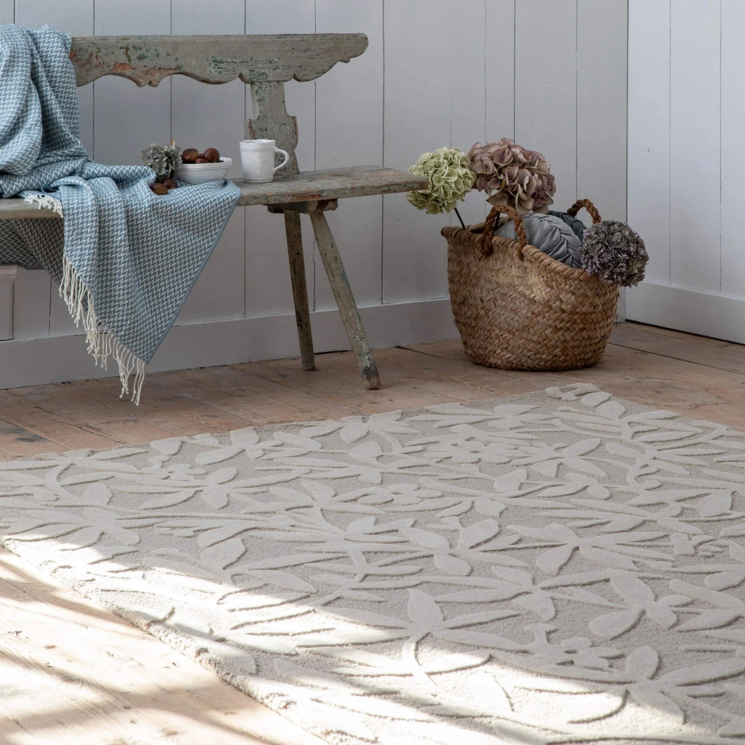 Laura Ashley Cleavers Natural 200x280cm Rug 1 Laura Ashley Cleavers Natural 200x280cm Rug