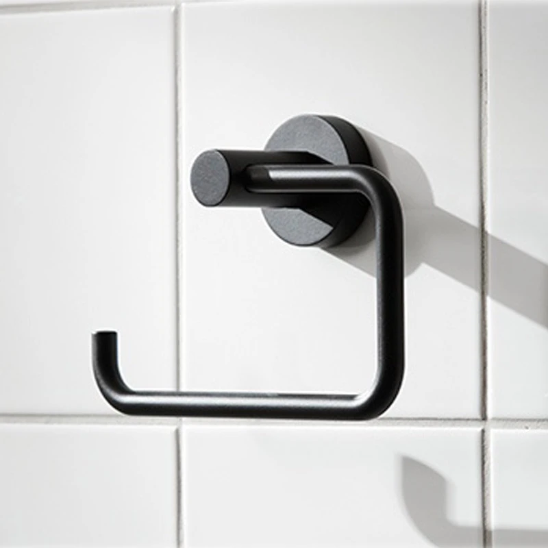 Miller Bond Black Toilet Roll Holder 1 Miller Bond Black Toilet Roll Holder