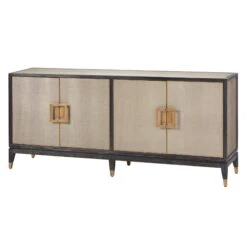 Stellar 4 Door Grey Shagreen Sideboard -Housing Units Furniture Store fc599f3d920a2aeda048cb93c44b446b