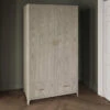 Romeo Parisian Cream 2 Door Wardrobe