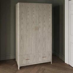 Romeo Parisian Cream 2 Door Wardrobe