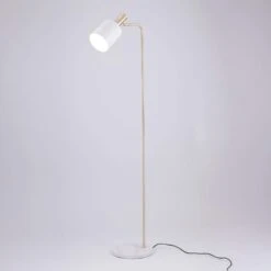Marble White & Gold Floor Lamp -Housing Units Furniture Store fdd1246e075a290fd66b431ee3cb76c3