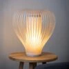Balloon Taupe Table Lamp