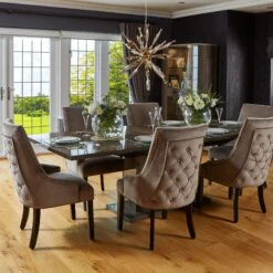 Medina High Gloss 160cm Extending Dining Table -Housing Units Furniture Store fe8f5fb6b394b6815e375037047cff40