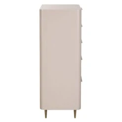 Lisette Ivory 5 Drawer Tall Chest -Housing Units Furniture Store feb0f13bec972e9977214e24a220f4c3